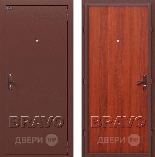 Входная металлическая Дверь Bravo Оптим Билд в Зеленоград