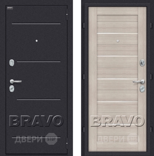 Дверь Bravo Оптим Техно Капучино в Зеленоград