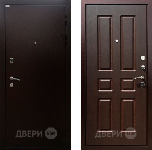 Входная металлическая Дверь Ратибор Комфорт Орех премиум в Зеленоград
