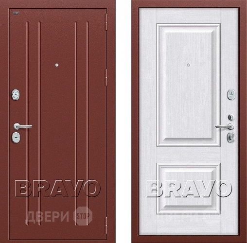 Входная металлическая Дверь Groff Т2-232 Milk Oak в Зеленоград