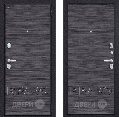Входная металлическая Дверь Groff Т3-300 Black Wood в Зеленоград