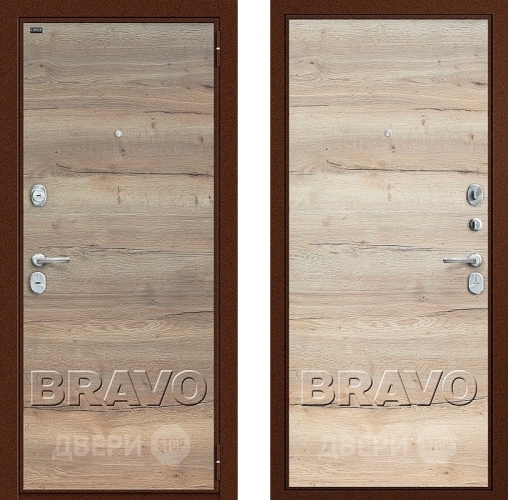 Дверь Groff Т3-300 Tobacco Oak/Natural Oak в Зеленоград