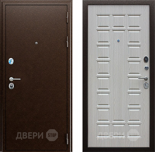 Входная металлическая Дверь АСД Спартак Белёный дуб в Зеленоград