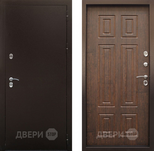 Входная металлическая Дверь Сибирь Термо-Maxi тиковое дерево в Зеленоград