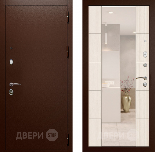 Входная металлическая Дверь с зеркалом Райтвер Президент  в Зеленоград