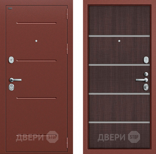 Дверь Groff Т2-204 Wenge Crosscut в Зеленоград