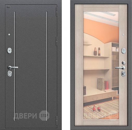 Входная металлическая Дверь Groff Т2-220 Cappuccino Veralinga в Зеленоград