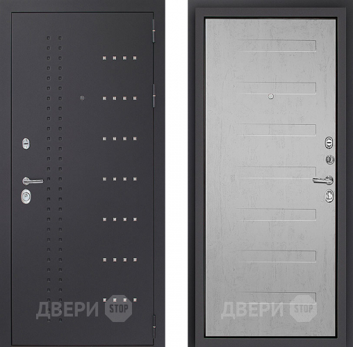 Входная металлическая Дверь (Дверной Континент) Тренто Дуб белый в Зеленоград