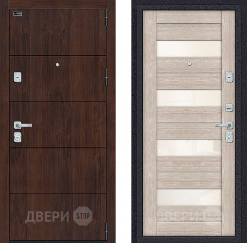 Дверь Bravo Porta M-3 4/П23 Cappuccino Veralinga в Зеленоград