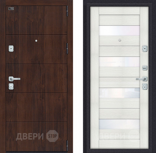 Дверь Bravo Porta M-3 4/П23 Bianco Veralinga в Зеленоград