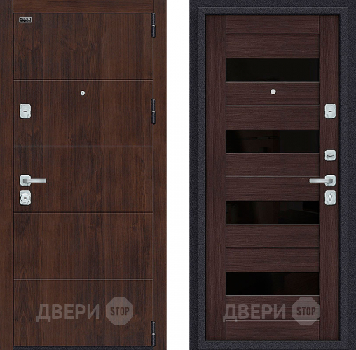 Дверь Bravo Porta M-3 4/П23 Wenge Veralinga в Зеленоград