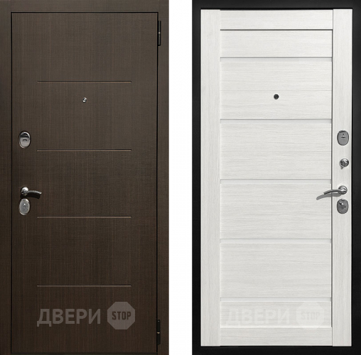 Входная металлическая Дверь Престиж Люкс Арабика/Беленый дуб в Зеленоград