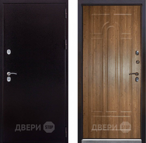 Дверь Заводская Урал Термо Орех Кантри (с терморазрывом) в Зеленоград