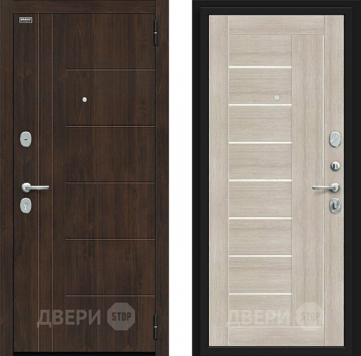 Входная металлическая Дверь Bravo Морден Kale Almon/Cappuccino Veralinga в Зеленоград