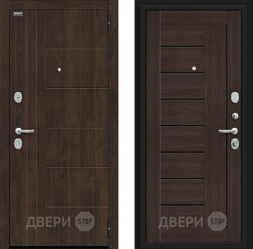 Входная металлическая Дверь Bravo Морден Kale Almon/Wenge Veralinga в Зеленоград