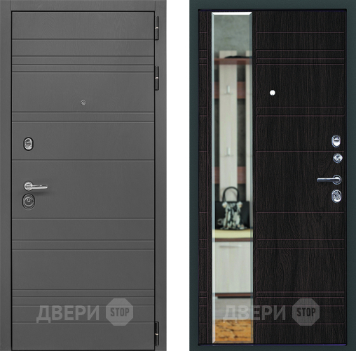 Входная металлическая Дверь Дверной Континент Новелло Венге в Зеленоград