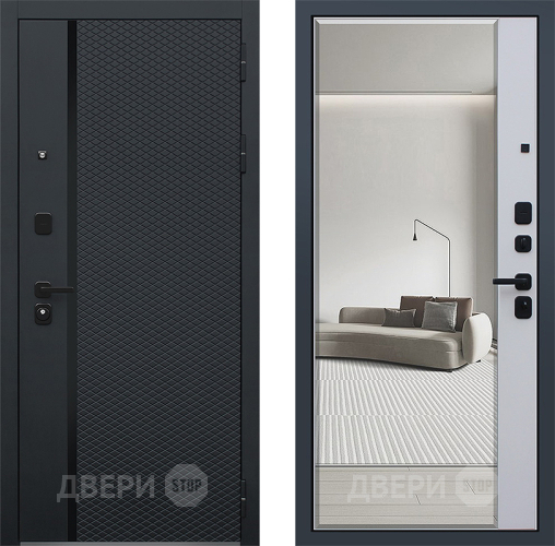 Дверь АСД Ньюкасл с зеркалом в Зеленоград