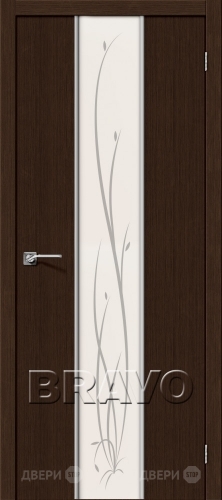 Межкомнатная дверь Глейс-2 Twig (3D Wenge) в Зеленоград