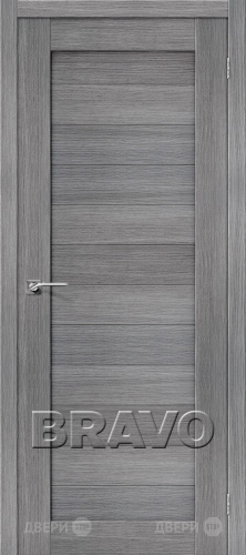 Межкомнатная дверь Порта-21 (Grey Veralinga) в Зеленоград