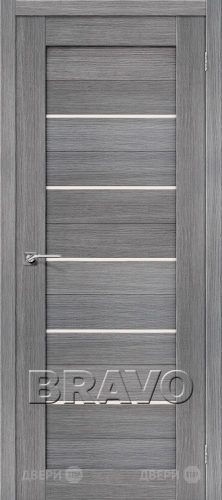 Межкомнатная дверь Порта-22 (Grey Veralinga) в Зеленоград