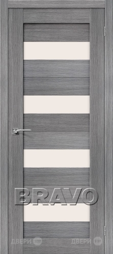 Межкомнатная дверь Порта-23 (Grey Veralinga) в Зеленоград