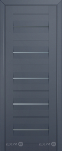 Межкомнатная дверь ProfilDoors 48U антрацит (графит) в Зеленоград