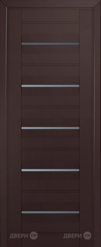 Межкомнатная дверь ProfilDoors 48U темно-коричневый (графит) в Зеленоград