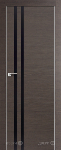 Межкомнатная дверь ProfilDoors 19Z грей (черный глянец) в Зеленоград