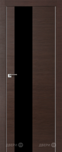 Межкомнатная дверь ProfilDoors 5Z венге кроскут (черный лак) в Зеленоград