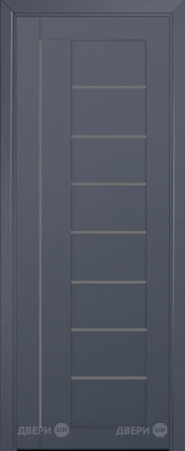 Межкомнатная дверь ProfilDoors 17U антрацит (графит) в Зеленоград