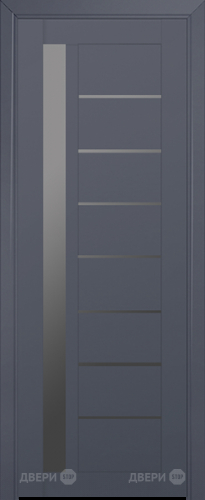 Межкомнатная дверь ProfilDoors 37U антрацит (графит) в Зеленоград