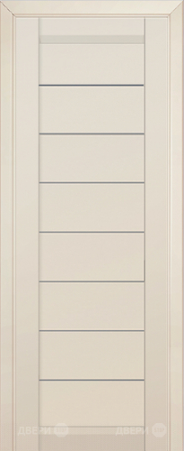 Межкомнатная дверь ProfilDoors 71U магнолия сатинат (графит) в Зеленоград