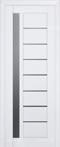 Межкомнатная дверь ProfilDoors 37L белый люкс (графит) в Зеленоград