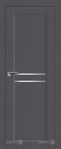 Межкомнатная дверь ProfilDoors 2-75 XN Грувд (графит) в Зеленоград