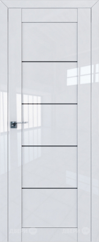 Межкомнатная дверь ProfilDoors 2-11L белый люкс (графит) в Зеленоград
