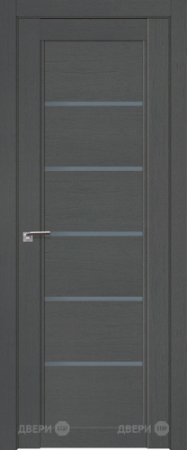Межкомнатная дверь ProfilDoors 2-76 XN Грувд (графит) в Зеленоград