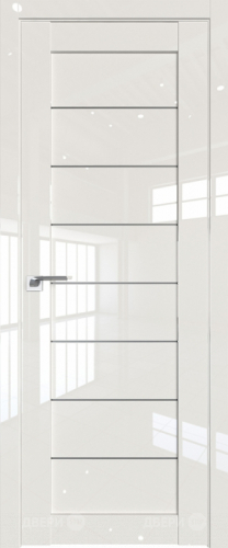 Межкомнатная дверь ProfilDoors 71L Магнолия люкс (графит) в Зеленоград