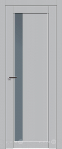 Межкомнатная дверь ProfilDoors 2-71U Манхэттен (графит) в Зеленоград