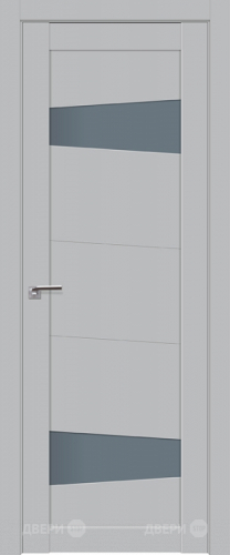 Межкомнатная дверь ProfilDoors 2-84U Манхэттен (графит) в Зеленоград