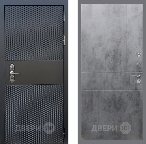 Дверь Стоп БЛЭК CISA ФЛ-290 Бетон темный в Зеленоград