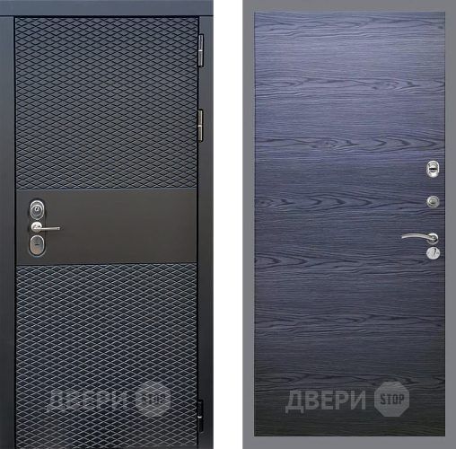 Дверь Стоп БЛЭК CISA Гладкая Дуб тангенальный черный в Зеленоград