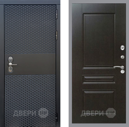 Дверь Стоп БЛЭК CISA ФЛ-243 Венге в Зеленоград