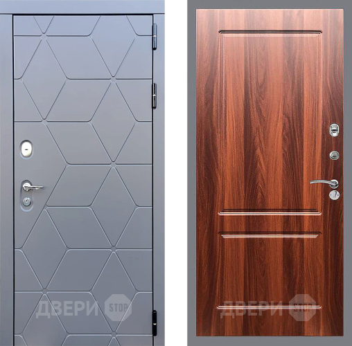 Входная металлическая Дверь Стоп КОСМО ФЛ-117 Итальянский орех в Зеленоград