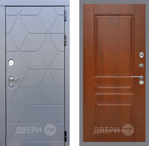 Входная металлическая Дверь Стоп КОСМО ФЛ-243 Итальянский орех в Зеленоград