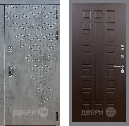 Дверь Стоп БЕТОН ФЛ-183 Венге в Зеленоград