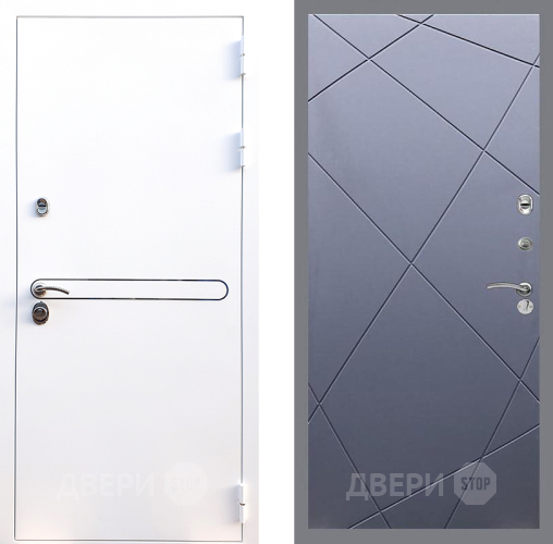 Дверь Стоп Лайн Вайт ФЛ-291 Силк титан в Зеленоград