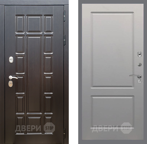 Входная металлическая Дверь Стоп НЬЮ ЙОРК ФЛ-117 Грей софт в Зеленоград