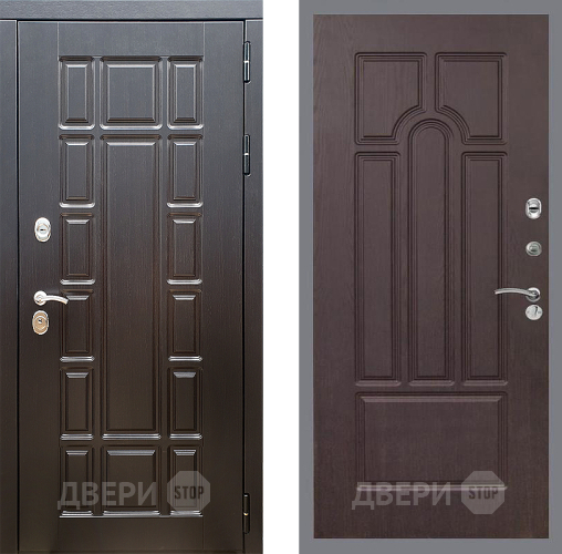 Входная металлическая Дверь Стоп НЬЮ ЙОРК ФЛ-58 Венге в Зеленоград