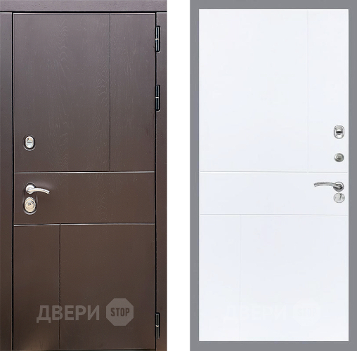 Дверь Стоп УРБАН ФЛ-290 Силк Сноу в Зеленоград