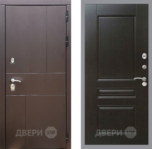 Дверь Стоп УРБАН ФЛ-243 Венге в Зеленоград